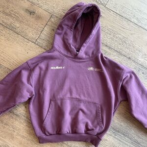 Scuffers Sign Burgundy Hoodie